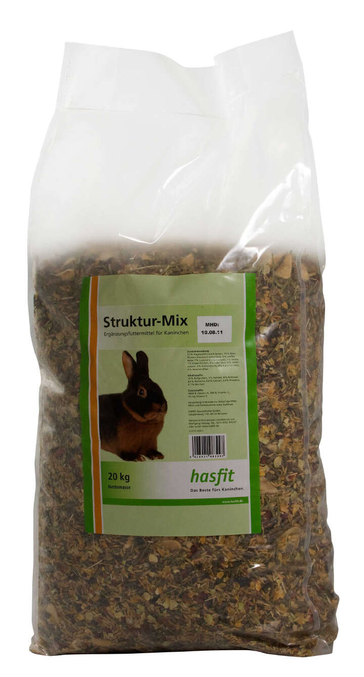 Hasfit Aufzuchtfutter Struktur-Mix